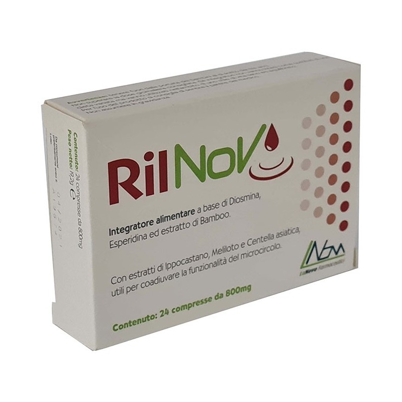 Rilnov 24 compresse 800 mg