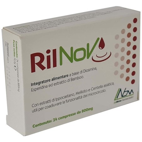 Rilnov 24 compresse 800 mg