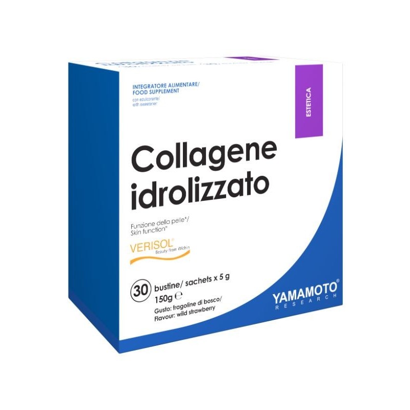 Yamamoto research collagene idrolizzato 30 bustine fragolinedi bosco