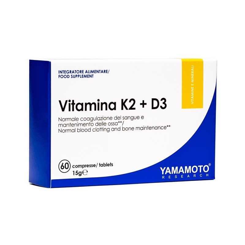 Yamamoto research vitamina k2+d3 60 compresse