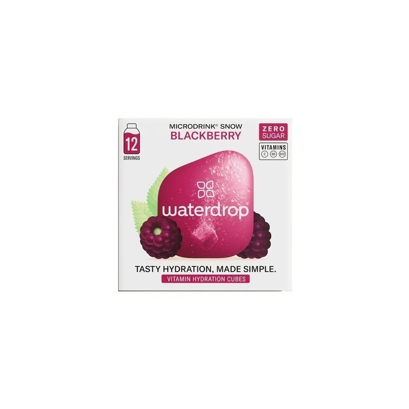 Waterdrop microdrink mora 12 cubetti 2 g