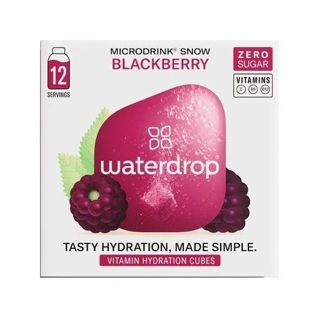 Waterdrop microdrink mora 12 cubetti 2 g