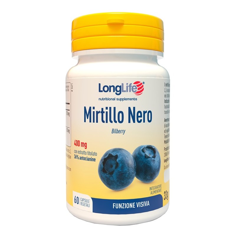 Longlife mirtillo rosso forte 60 vegicaps