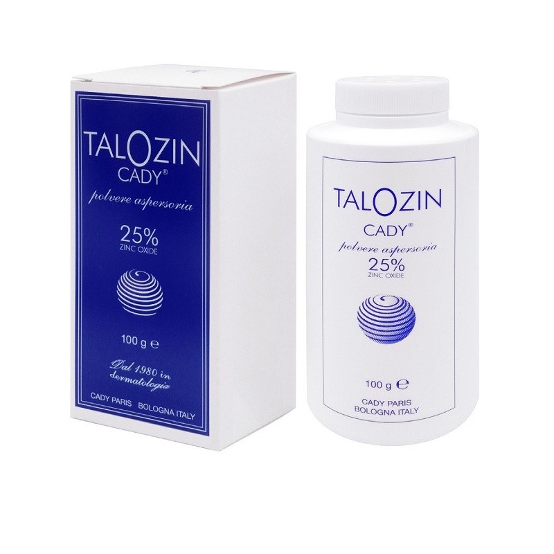Talozin cady polvere aspersoria 100 ml Talozin cady polvere aspersoria 100 ml