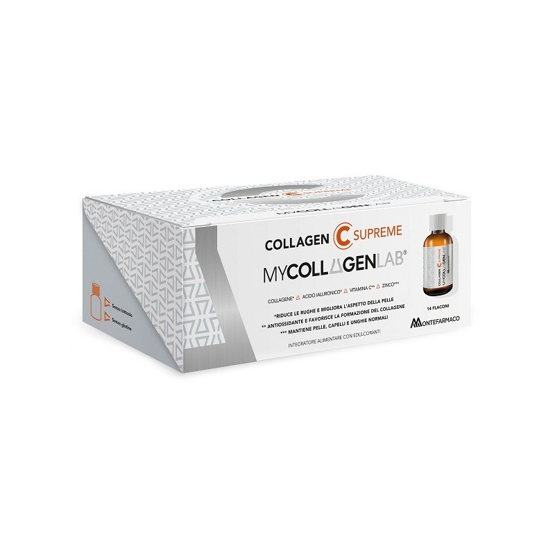 Mycollagenlab collagen c supreme 14 flaconcini da 30 ml