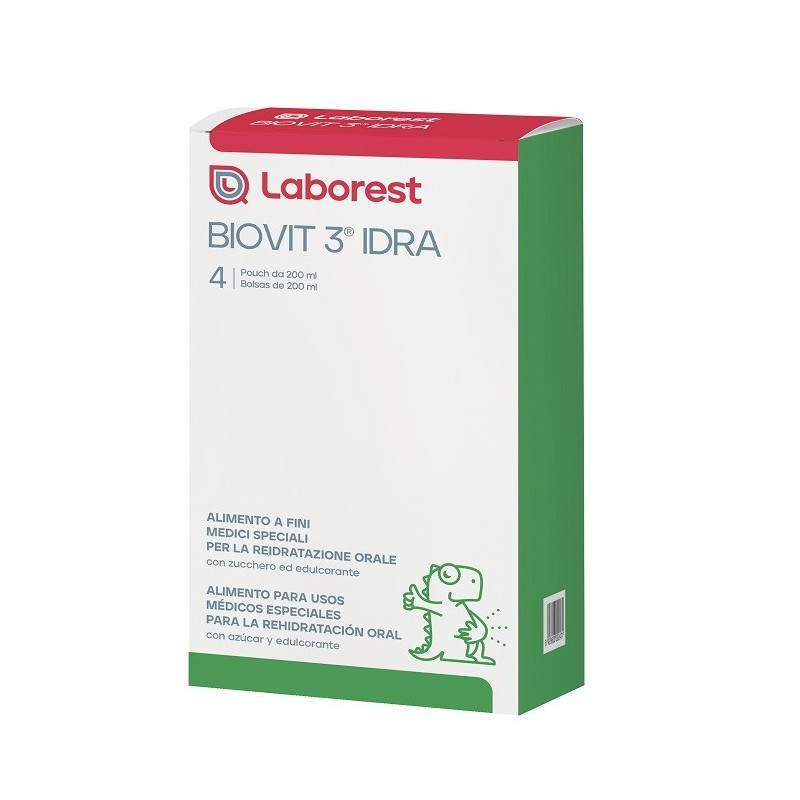 Biovit 3 idra 4 pezzi da 200 ml