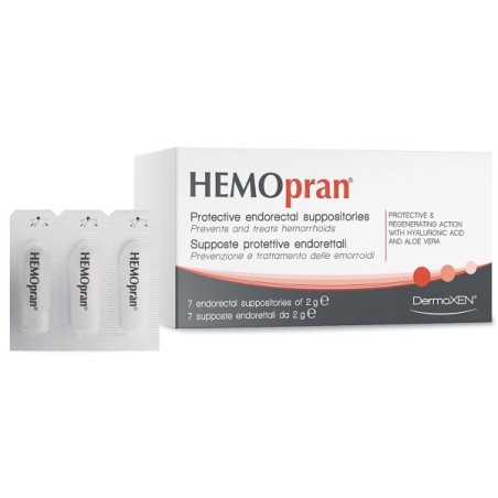 Hemopran endorettali 7 supposte 2 g
