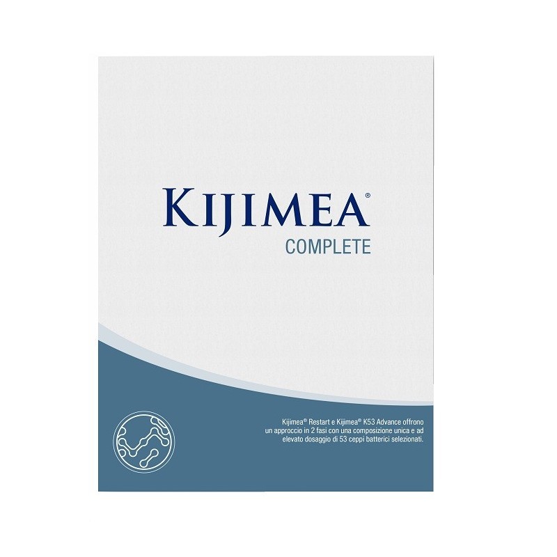 Kijimea complete kijimea restart 27 capsule da 0,29 g + kijimea 53 advance 84 capsule da 0,26 g
