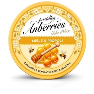 Anberries miele&propoli caramelle gommose 50 g