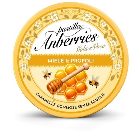 Anberries miele&propoli caramelle gommose 50 g