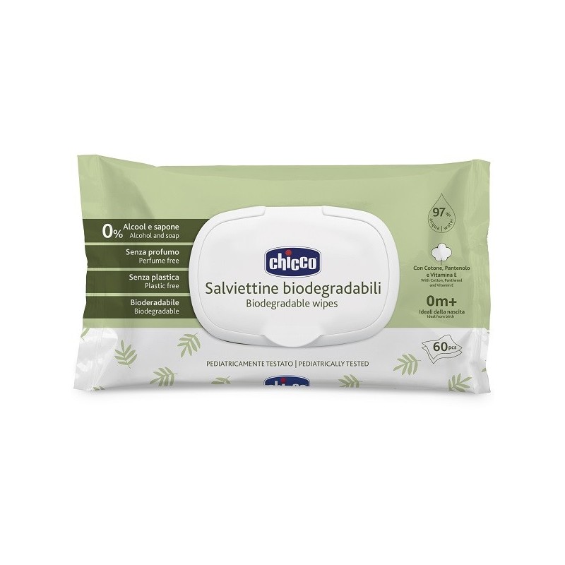 Chicco salviette bio 60 pezzi plaque Chicco salviette bio 60 pezzi plaque