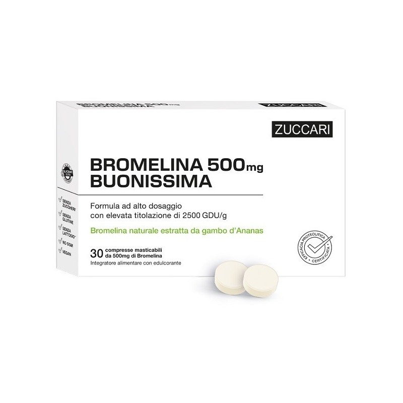 Bromelina 500 buonissima 30 compresse