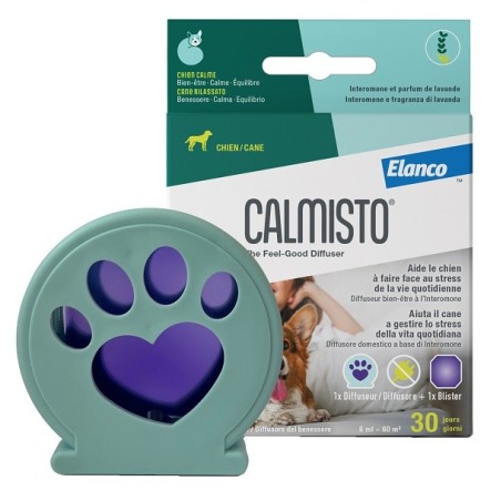 Calmisto cane diffusore con ricarica 6 ml Calmisto cane diffusore con ricarica 6 ml