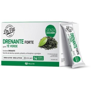 Dr viti drenante forte te verde 28 stick pack senza zuccheri