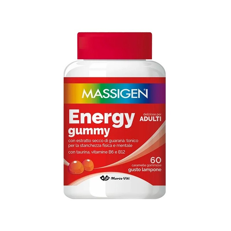 Massigen energy gummy 60 caramelle Massigen energy gummy 60 caramelle