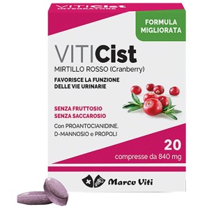 Viticist mirtillo 20 compresse rivestite estite