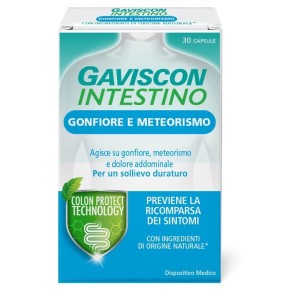 Gaviscon intestino gonfiore e meteorismo 30 capsule
