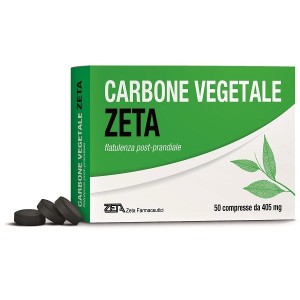 Carbone vegetale 50 compresse da 405 mg