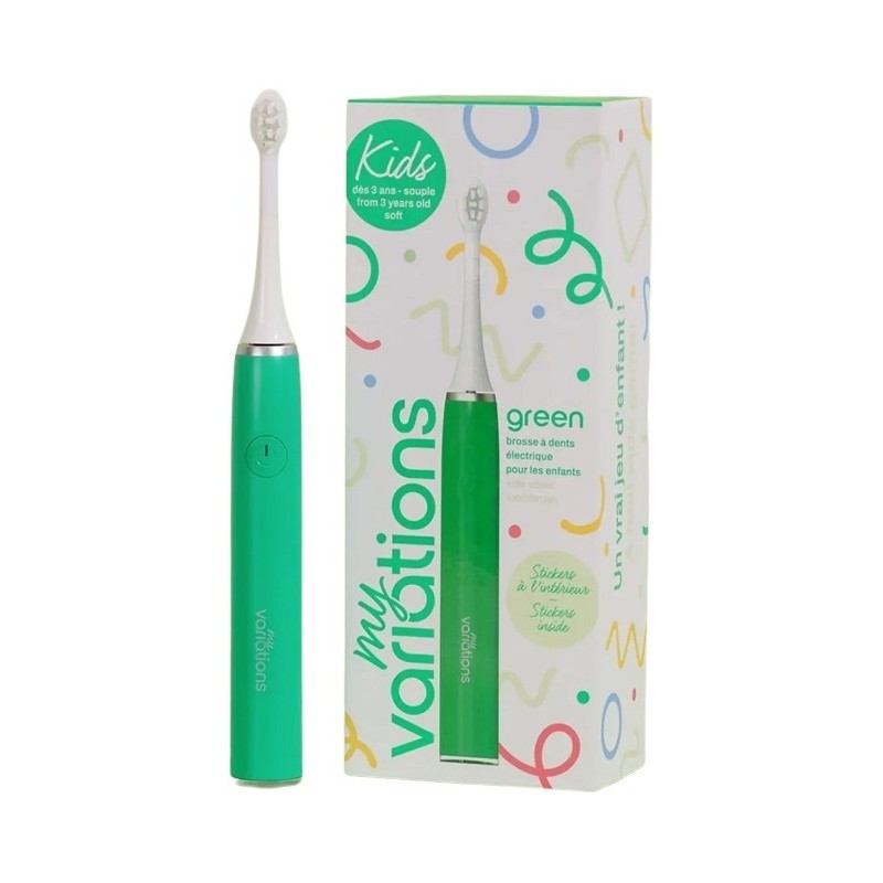 Myvariations spazzolino elettrico sonico bambini verde