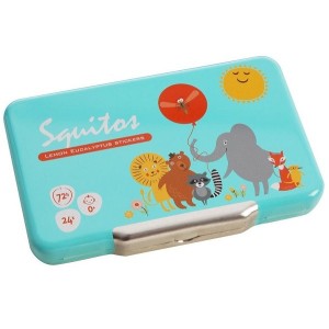 Squitos lemon eucalyptus stickers