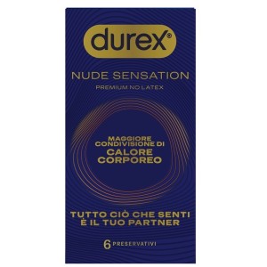 Preservativo durex nude sensation 6 pezzi
