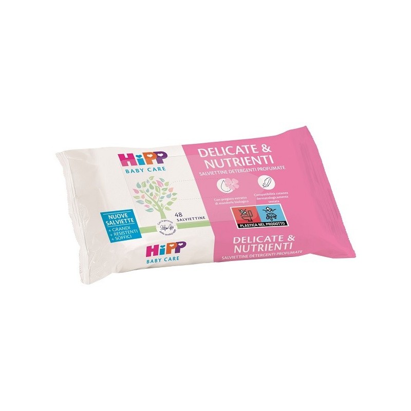 Hipp salviettine delicate & nutrienti 48 pezzi
