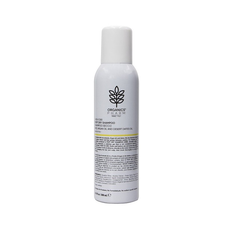My organics cosmetics puff dry shampoo 200 ml