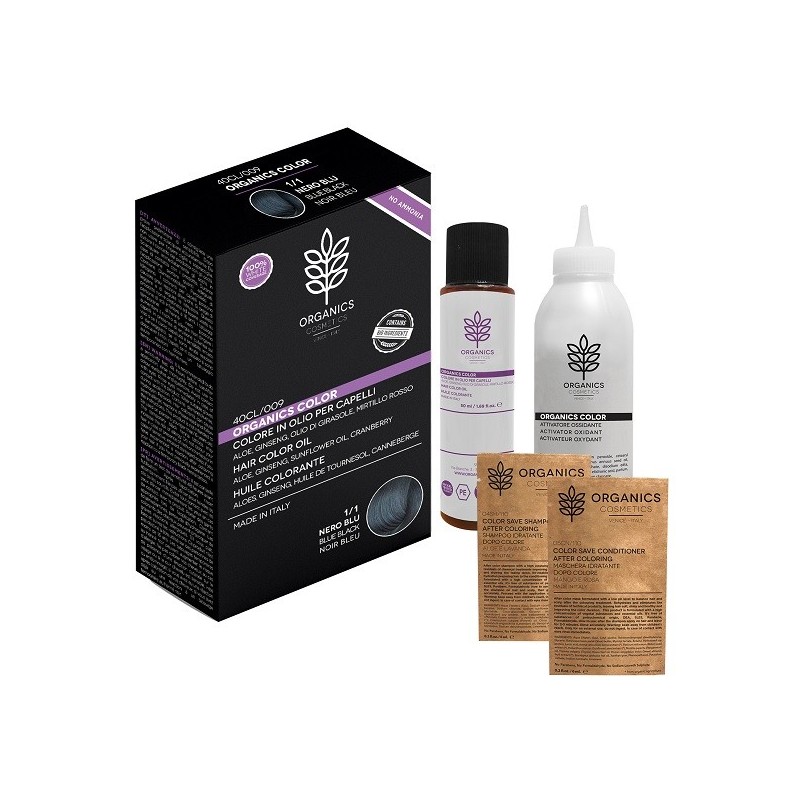 Organics pharm organic color 1/1 nero blu