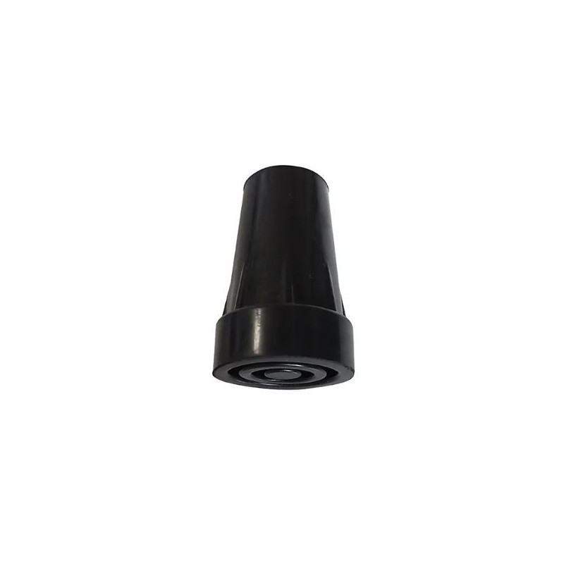Puntale per bastone passeggio 16mm con placca interna 2 pezzi