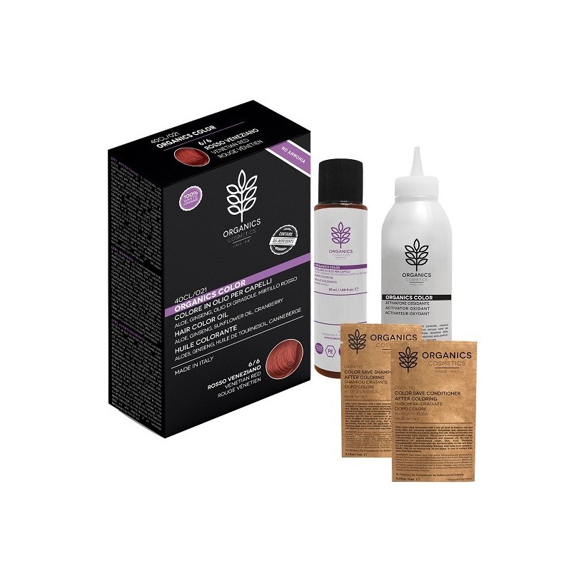 Organics pharm organic color 6/6 rosso veneziano