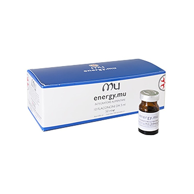 Energy mu 10 flaconcini 5 ml