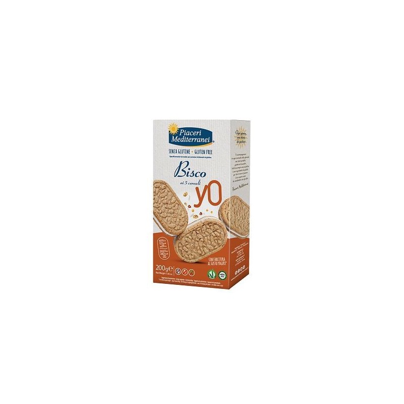 Piaceri mediterranei bisco yo 5 cereali 200 g