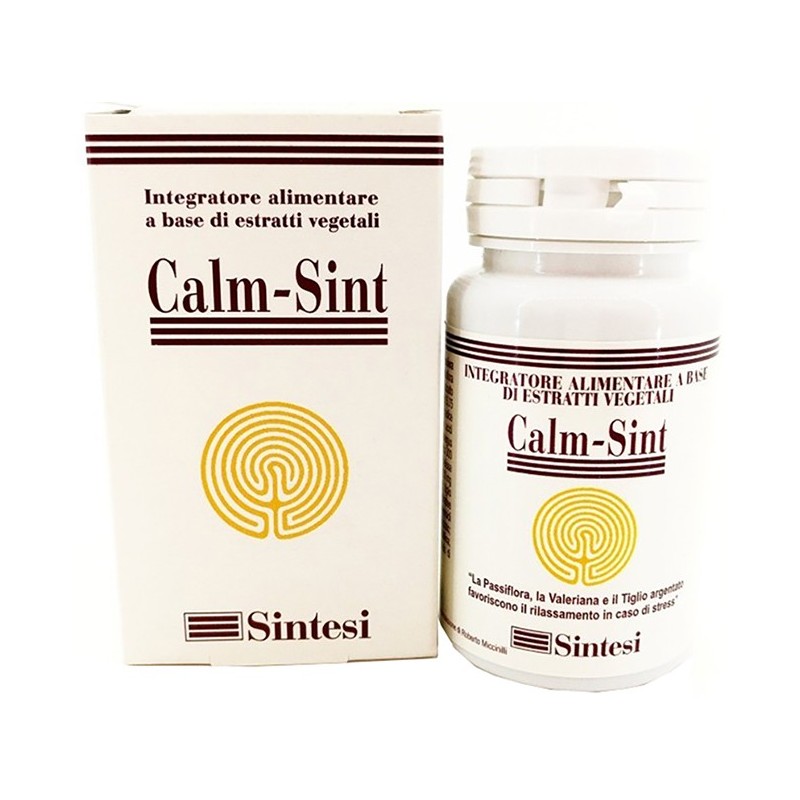 Sintesi dr miccinilli calm-sint integratore per l'ansia 60 compresse Sintesi dr miccinilli calm-sint integratore per l'ansia 60 compresse