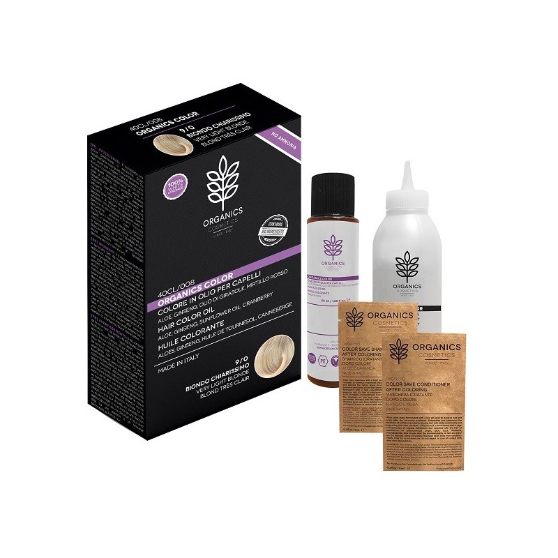 Organics pharm organic color 9/0 biondo chiarissimo