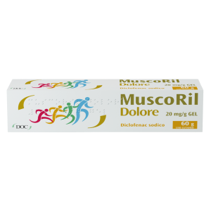 Muscoril dolore gel 60 g 20 mg/g