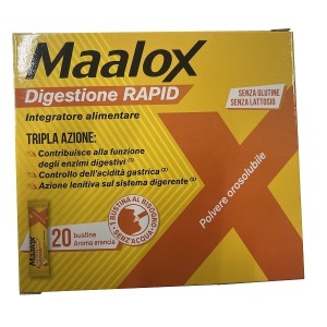 Maalox digestione rapid 20 bustine da 2 g