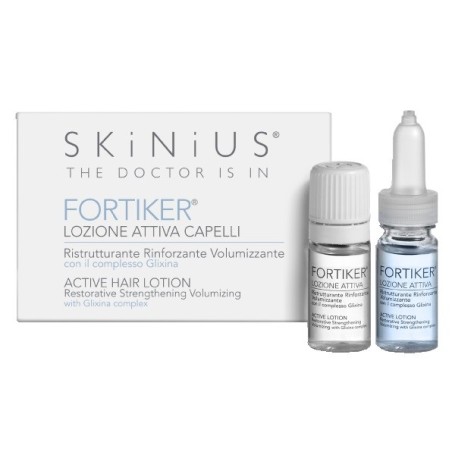 Fortiker lozione attiva capelli 8 flaconcini