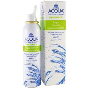 Acqua delle terme di abano ipertonica spray irrigazione nasale 125 ml