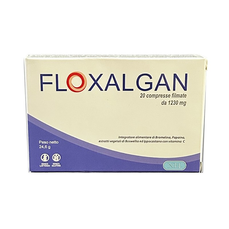 Floxalgan 20 compresse rivestite estite da 1,02 g Floxalgan 20 compresse rivestite estite da 1,02 g