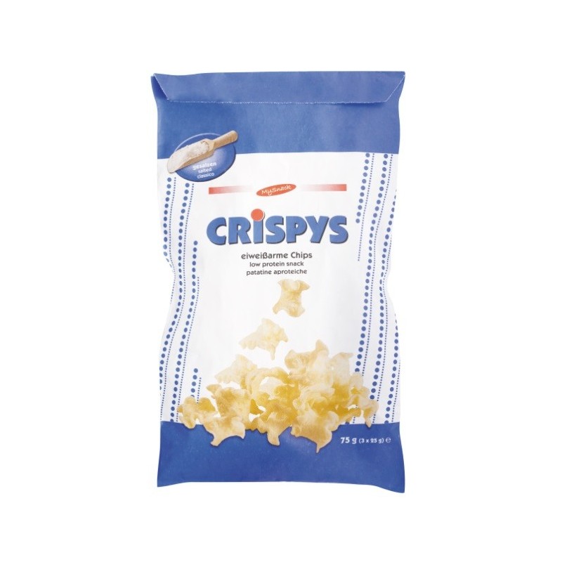 My snack crispys sfoglie di patate 3 buste da 25 g