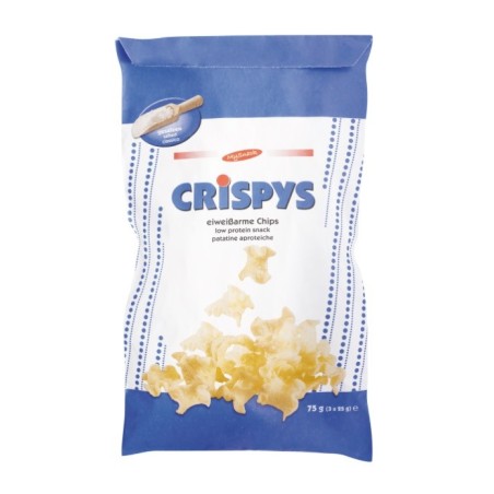 My snack crispys sfoglie di patate 3 buste da 25 g
