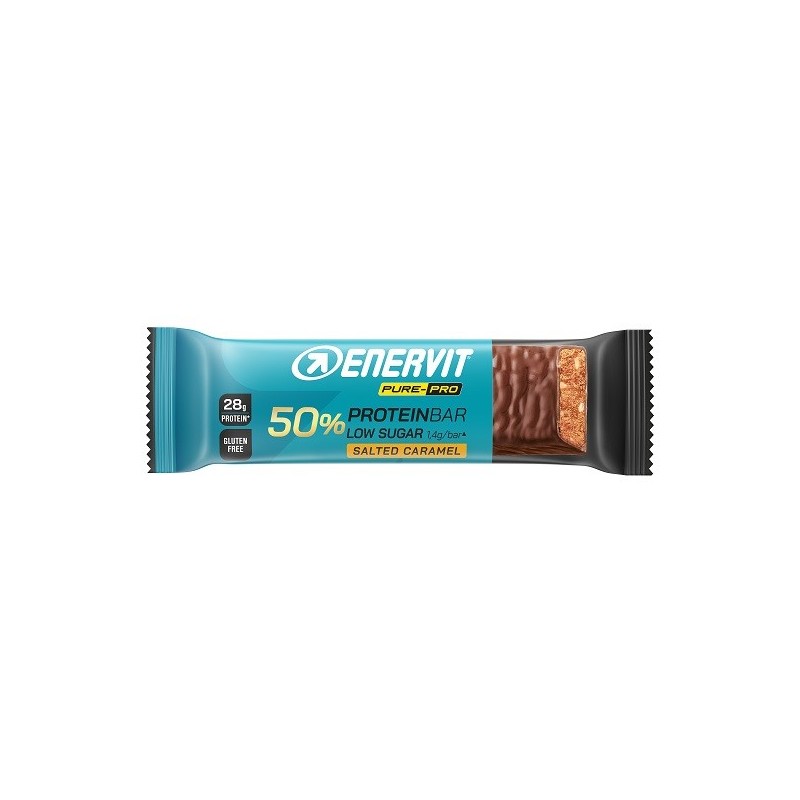 Enervit pure pro bar 50% salted caramel 55 g