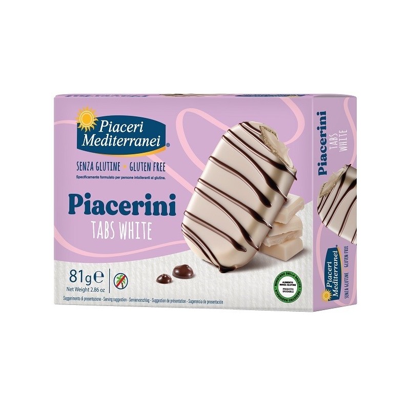 Piaceri mediterranei piacerini tabs white 81 g