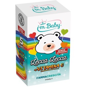 Imbaby lecca lecca vitamina c 20 pezzi
