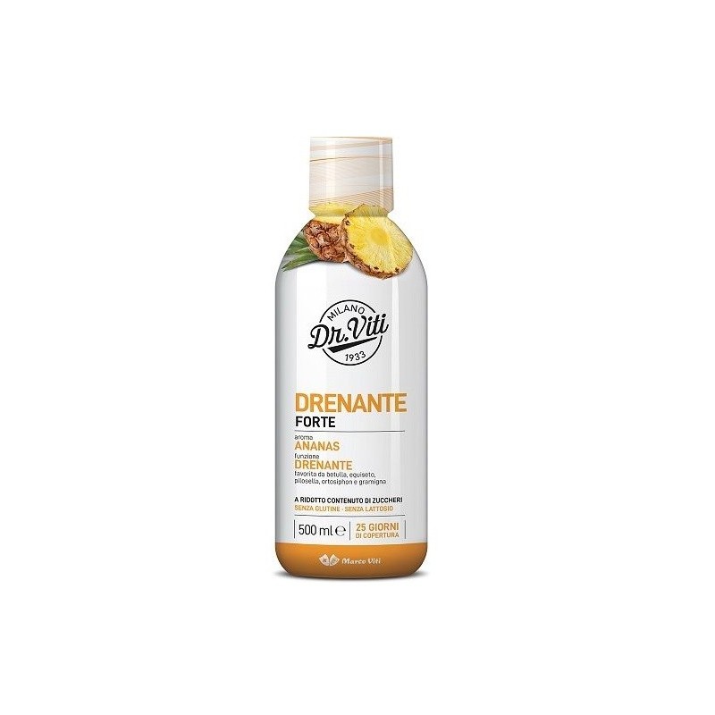 Dr viti drenante forte ananas 500 ml senza zuccheri