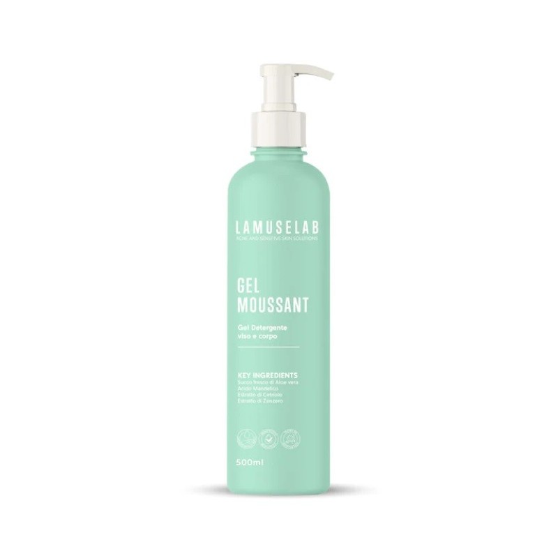 Lamuselab gel moussant 500 ml