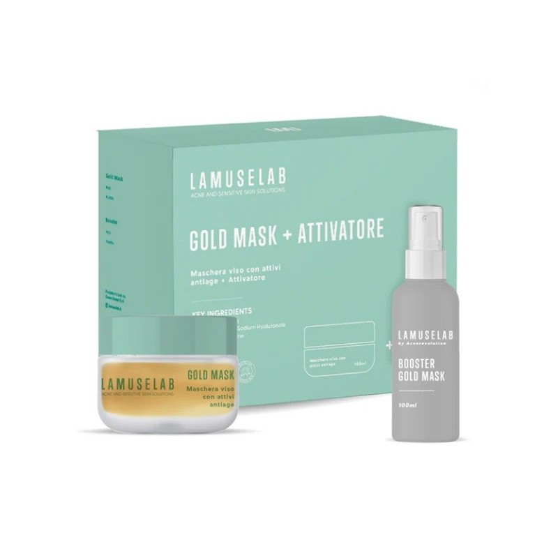 Lamuselab maschera antiage vaso 100 ml + flacone 100 ml Lamuselab maschera antiage vaso 100 ml + flacone 100 ml