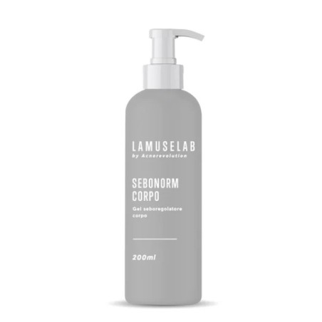 Lamuselab sebonorm gel seboregolatore corpo 200 ml