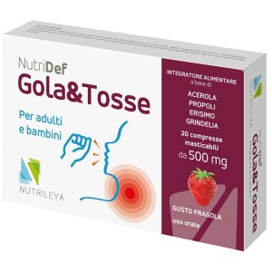 Nutridef gola&tosse 20 compresse