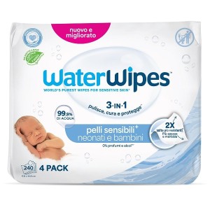 Waterwipes bio 4 x 60 pezzi